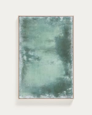 Quadro astratto Selnar verde 60 x 90 cm