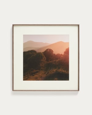 Quadro Zavira fotografia di paesaggio de La Garrotxa 50 x 70 cm