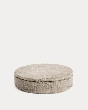 Dekoracyjne pudełko z kamienia Mirani Ø 23 cm