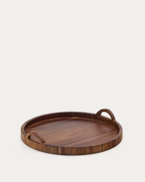 Δίσκος Zoa από ξύλο ακακίας FSC 100% Ø50 cm