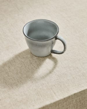 Blue ceramic Dovec cup