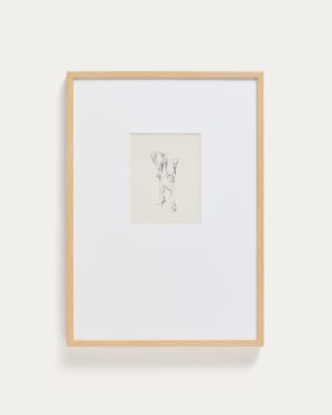 Lirena picture with botanical illustration 50 x 70cm