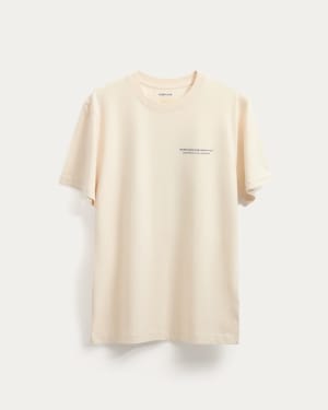 Unisex-T-Shirt I Love Costa Brava x Kave Home aus 100 % Baumwolle, Farbe Natur, Größe XL