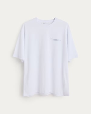 T-shirt unisexe I Love Costa Brava x Kave Home, 100 % coton, couleur blanc, taille S
