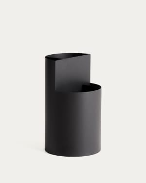 Atin grey metal large umbrella stand