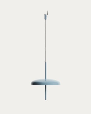Plafonnier portable Porte en aluminium bleu Ø 16 cm