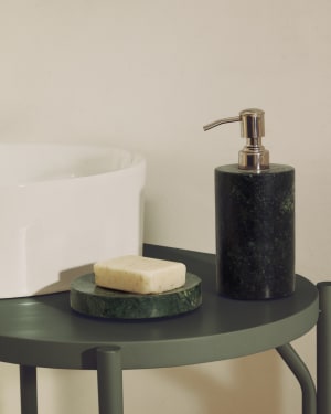 Elenei green marble soap dispenser