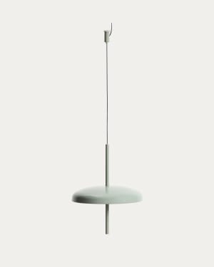 Plafonnier portable Porte en aluminium vert clair Ø 16 cm