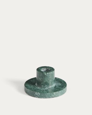 Candelabro Zalvori in marmo verde 5 cm