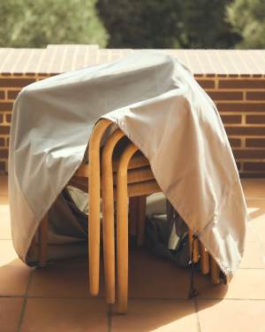 Iria protective cover for stackable outdoor chairs max. 80 x 65 cm