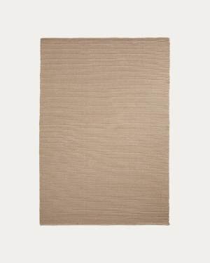 Rug Ardelia in synthetic fibers beige 160 x 230 cm
