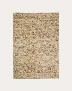 Elanis multicoloured bouclé wool rug 160 x 230cm