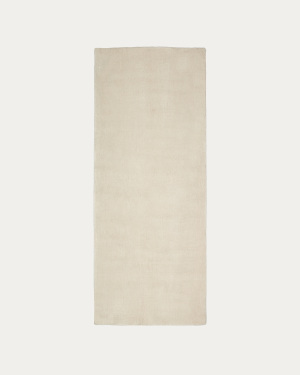 Empuries beige runner rug 80 x 200cm
