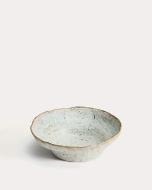 Talerz głęboki Alenia z brązowej ceramiki