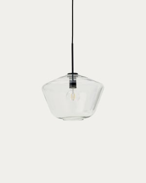Mao glass ceiling lamp Ø 35 cm