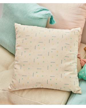 Copricuscino Zale 100% cotone multicolore 45 x 45 cm