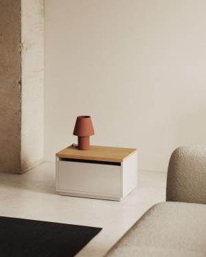 Étagère Abilen en placage de chêne 60 x 40 cm FSC 100%