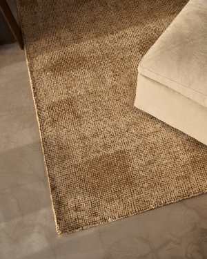 Susi viscose wool rug in green 200 x 300 cm