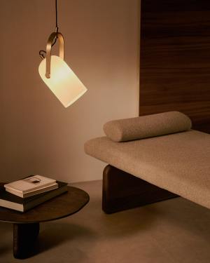 Lampada da soffitto Reisy in vetro satinato Ø14 cm