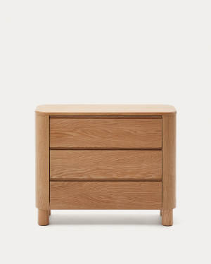 Salaya Chest of Drawers made of FSC Mix Credit Ash Plywood 120 x 80 cm