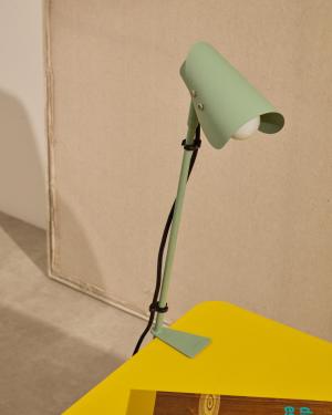 Φωτιστικό γραφείου Jula με σφικτήρα σε πράσινο μέταλλο