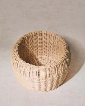 Zilna rattan vase 19cm