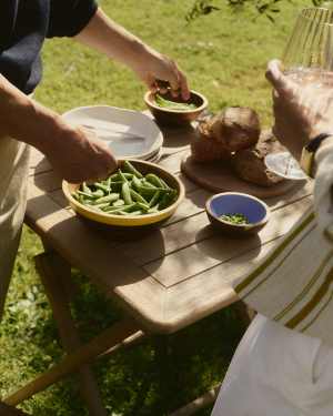 Μπολ Zairin κίτρινο ξύλο ακακίας FSC 100% FSC