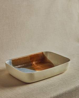 Teglia da forno grande Miglo in ceramica multicolore