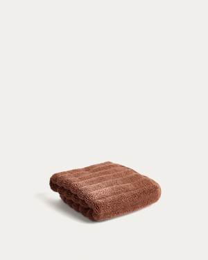 Navira 100% cotton dark brown face towel 30 x 50cm