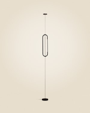 Lampada da soffitto Bow in alluminio nero Ø 16 cm