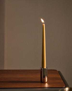 Talinen set of 4 beige candles