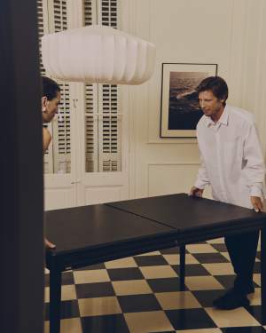 Taula extensible Lenon de xapa i fusta massissa de roure negre 160(200)x90cm FSC Mix Credit