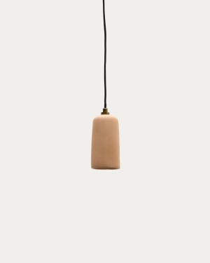 Madsen terracotta ceiling lamp Ø8cm