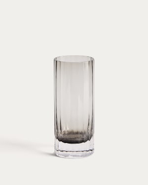 Clarien grey glass cup, 30 cl