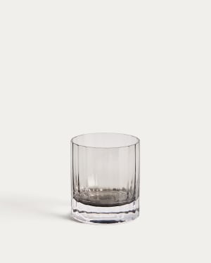 Clarien grey glass cup, 30 cl