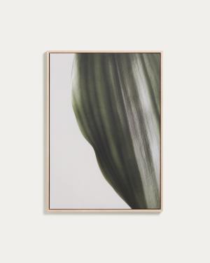 Foliae lijst met foto met bladmotief 52 x 72 cm