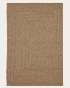 Despas beige synthetic fibre rug 300 x 400cm