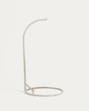 Structure Dalias en acier gris clair pour fauteuil suspendu
