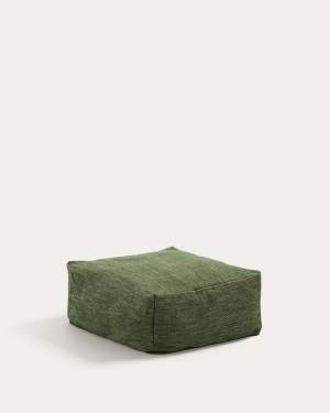 Pouf Vedell 100% PET green 60 x 60 x 30cm