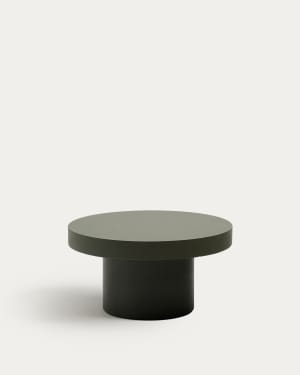 Aiguablava green cement coffee table Ø90cm