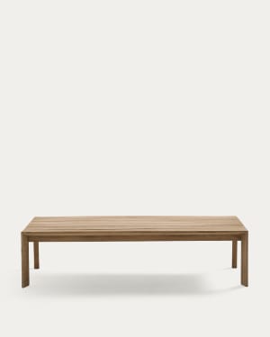 Table basse Ambra en bois d’acacia avec finition claire 82,5 x 140 cm FSC 100%