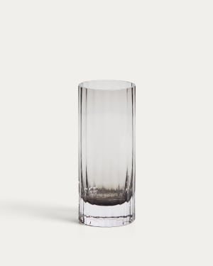 Clarien grey glass cup, 30 cl