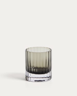 Clarien grey glass cup, 30 cl