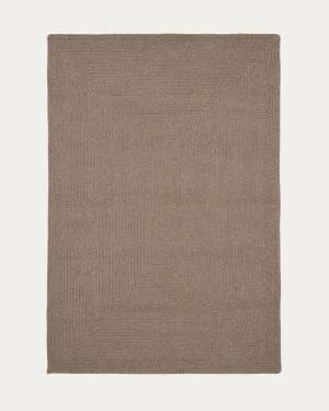 Despas beige synthetic fibre rug 300 x 400cm