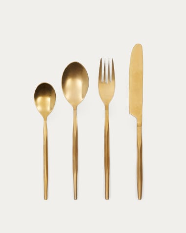 Ali Besteck 16-teilig goldfarben