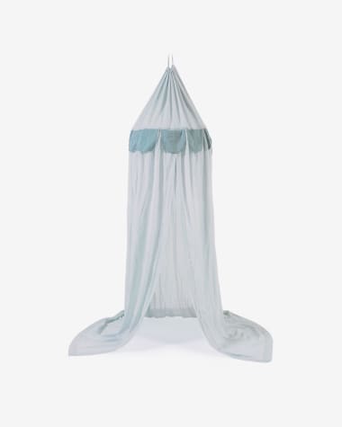 Carelene Himmelbett für Kinder 100% Baumwolle blau