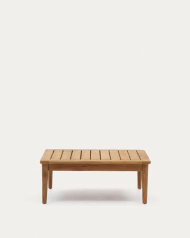 Portitxol Couchtisch aus massivem Teakholz 80 x 80 cm