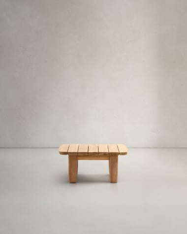 Tirant side table made from solid teak wood 70 x 70 cm FSC 100%