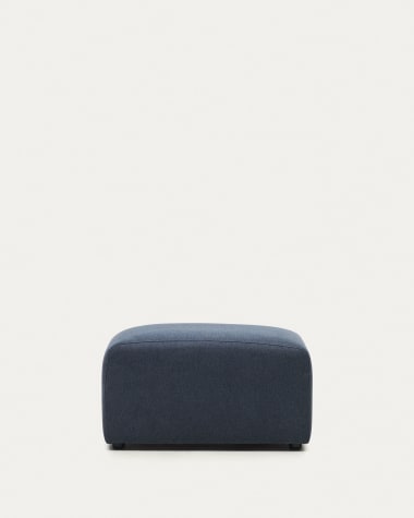 Neom footrest in blue, 75 x 64 cm FSC Mix Credit