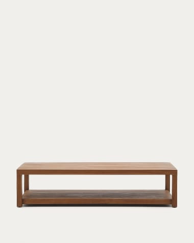 Sashi coffee table made in solid teak wood 150 x 70 cm